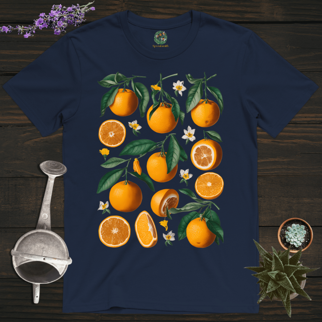 Sproutsmith T-Shirt Navy / S Orange Season T-Shirt