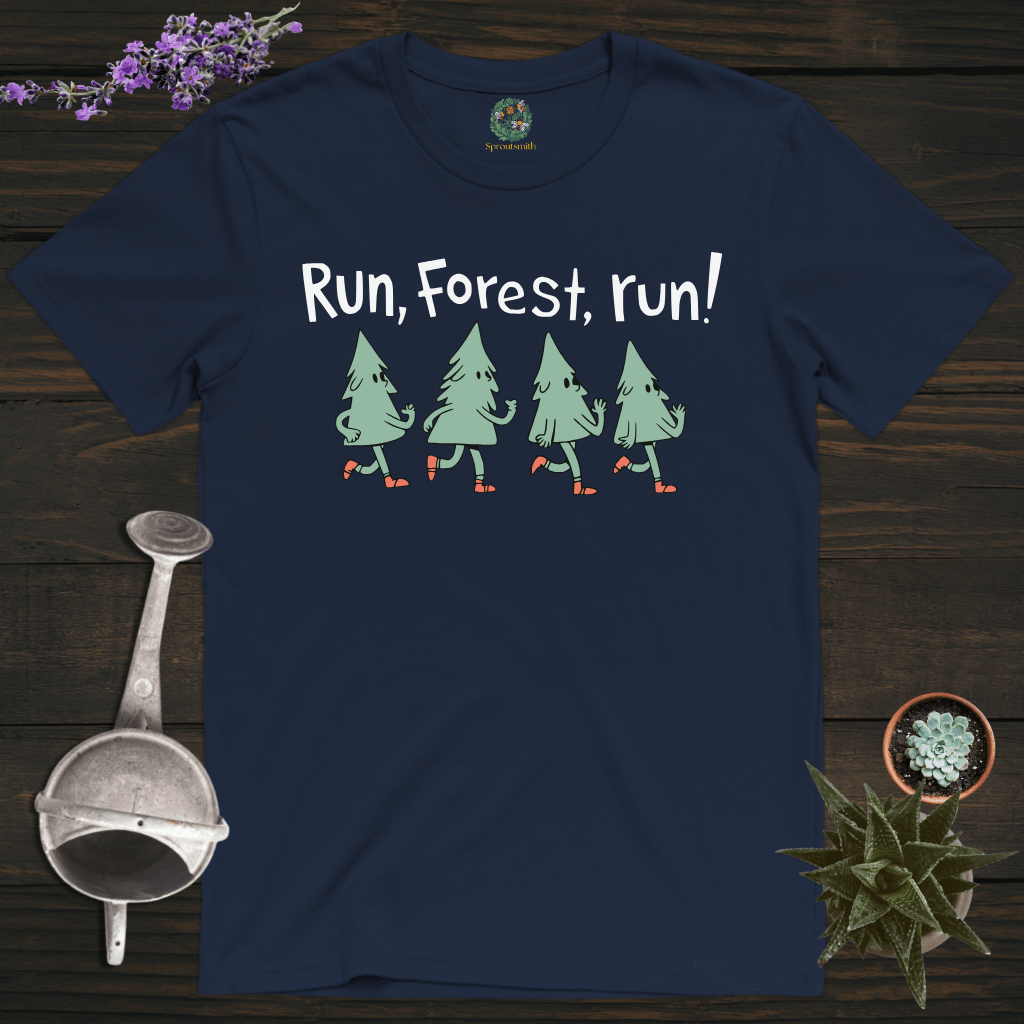 Sproutsmith T-Shirt Navy / S Run Forest Run T-Shirt