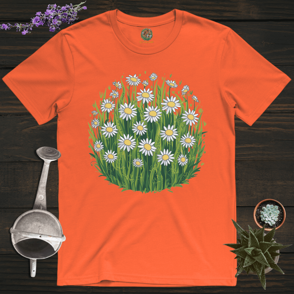 Sproutsmith T-Shirt Orange / S Daisy Paradise T-Shirt