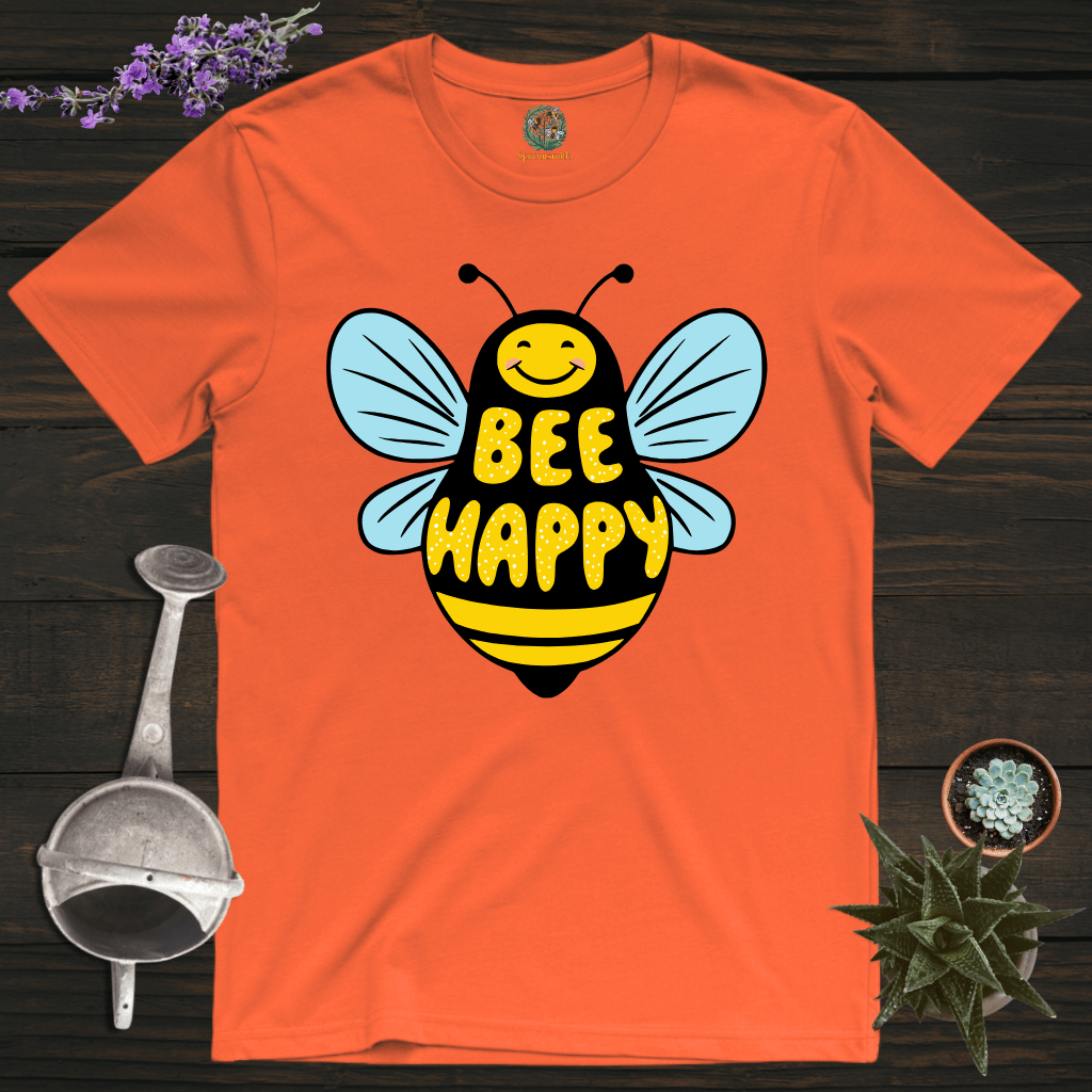 Sproutsmith T-Shirt Orange / S Happy Bee T-Shirt