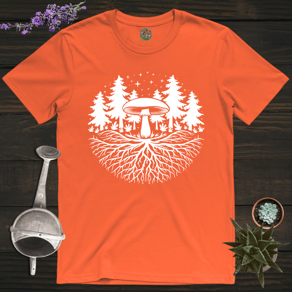 Sproutsmith T-Shirt Orange / S Midnight Mycelium T-Shirt
