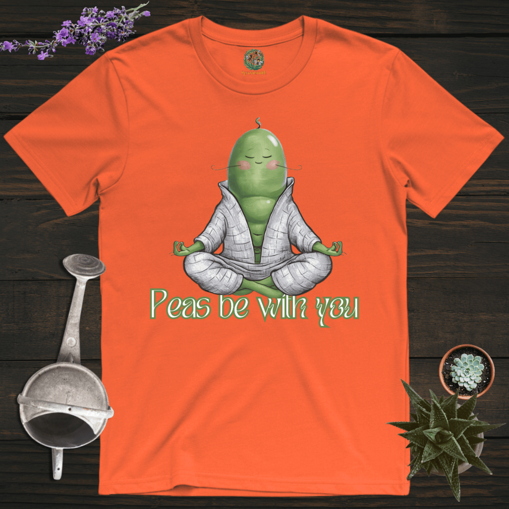 Sproutsmith T-Shirt Orange / S Peas Be With You T-Shirt