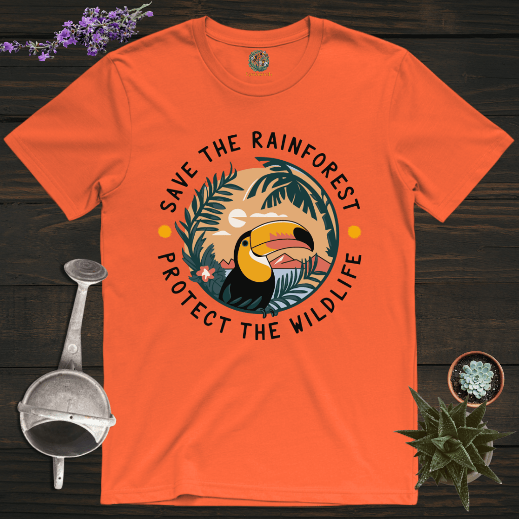 Sproutsmith T-Shirt Orange / S Protect the Wildlife T-Shirt