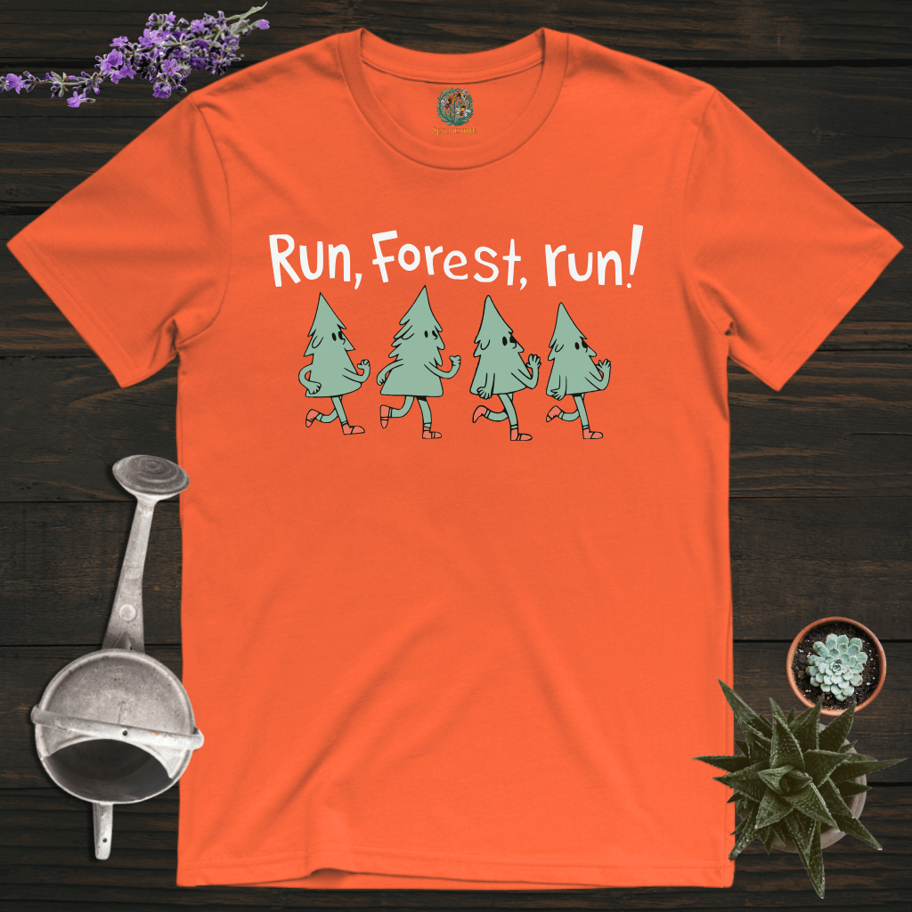 Sproutsmith T-Shirt Orange / S Run Forest Run T-Shirt