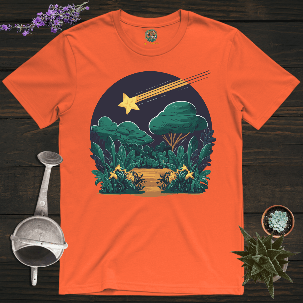 Sproutsmith T-Shirt Orange / S Shooting Star T-Shirt