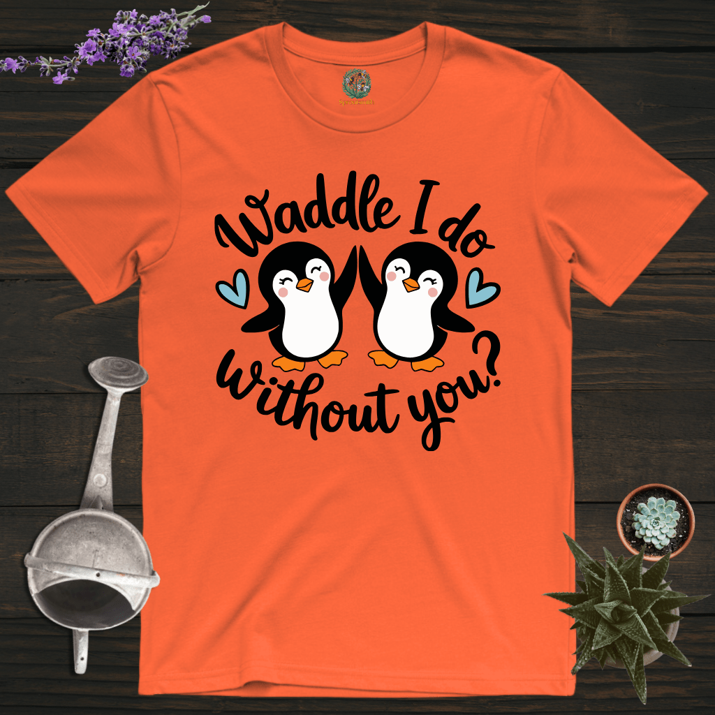 Sproutsmith T-Shirt Orange / S Waddle I Do T-Shirt