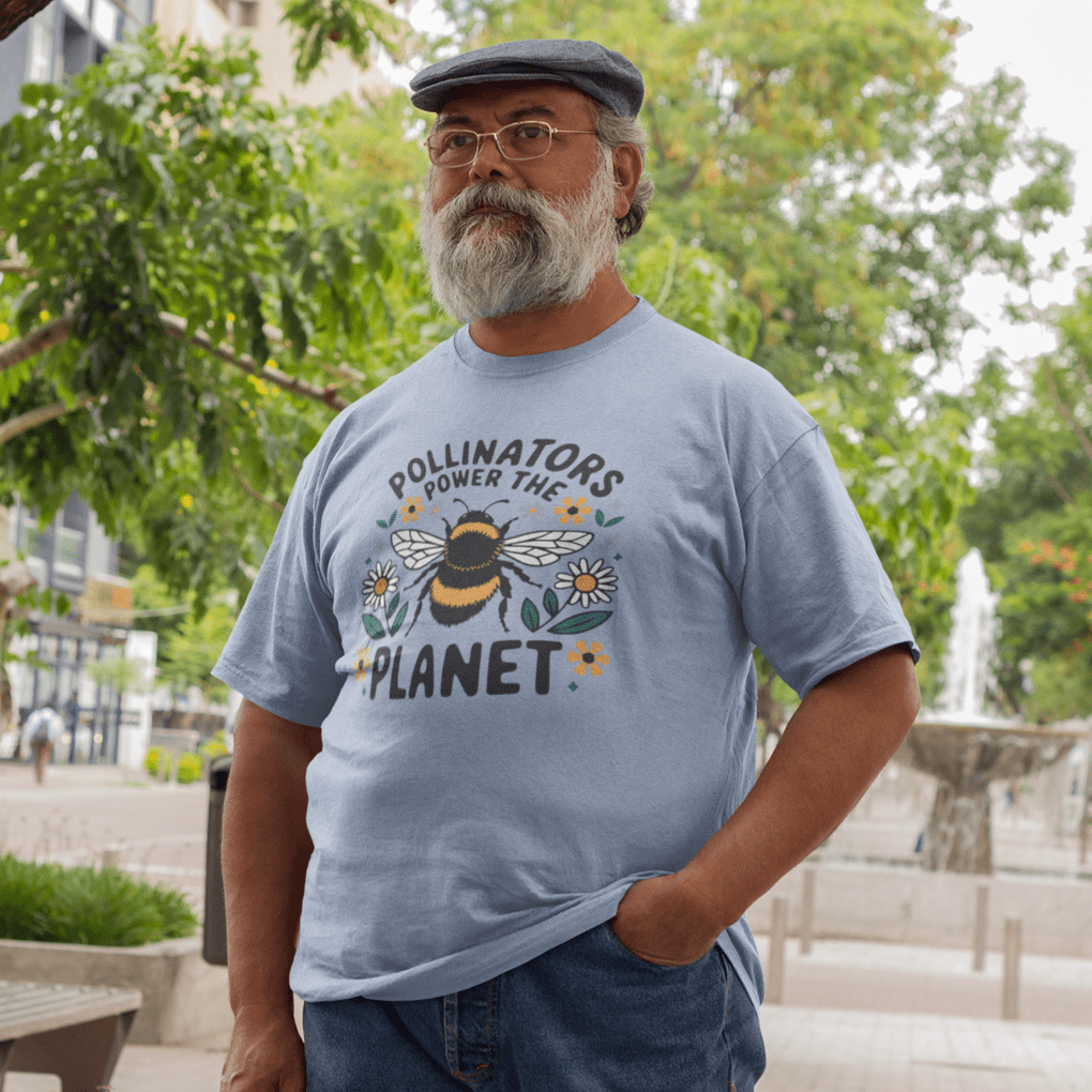 Sproutsmith T-Shirt Pollinators Power the Planet T-Shirt