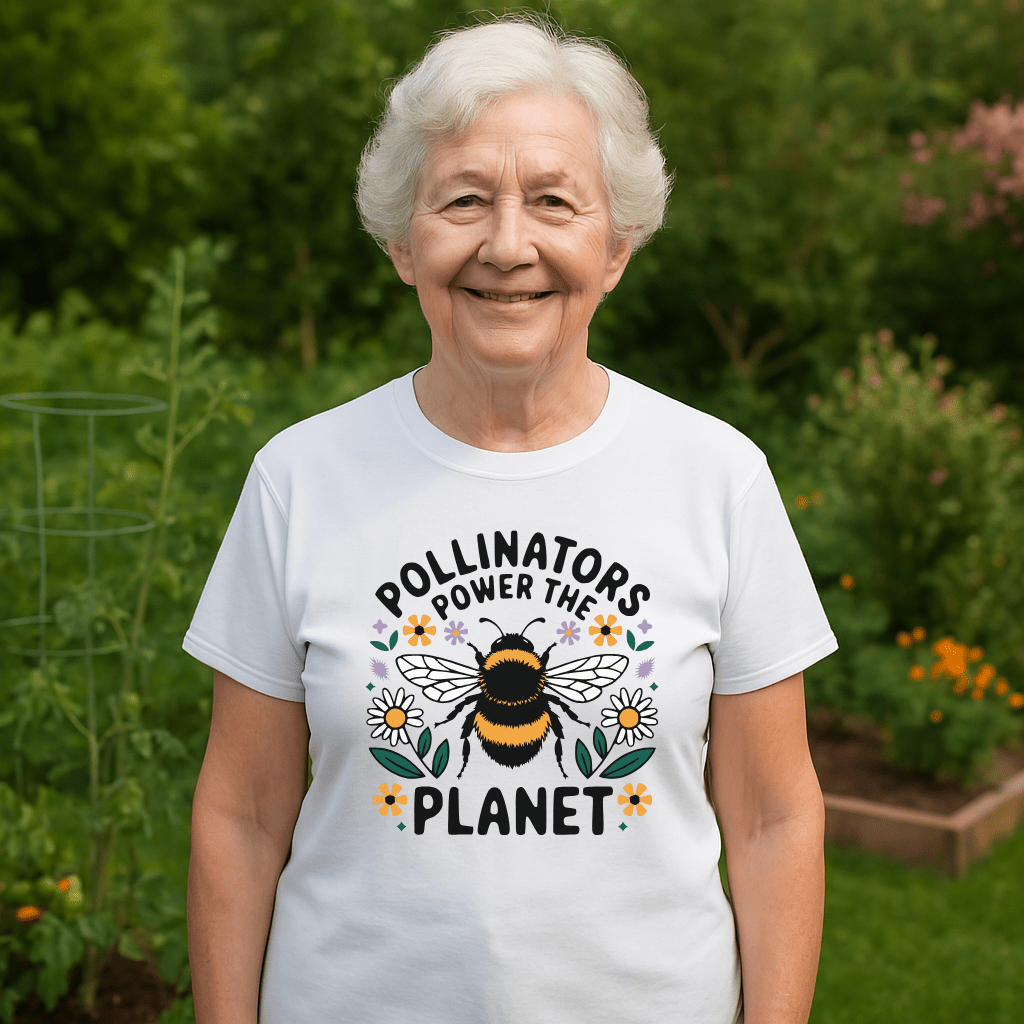 Sproutsmith T-Shirt Pollinators Power the Planet T-Shirt