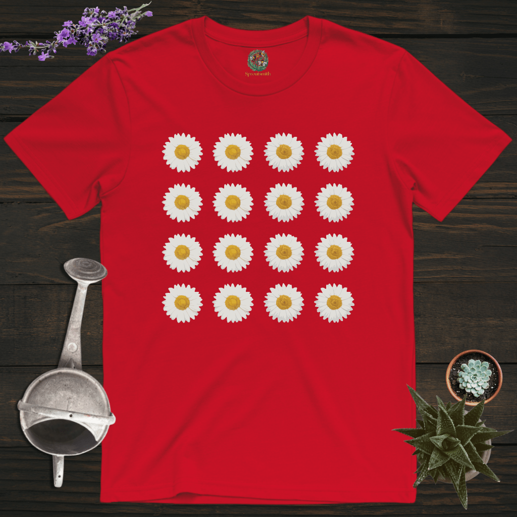 Sproutsmith T-Shirt Red / S Daisies T-Shirt