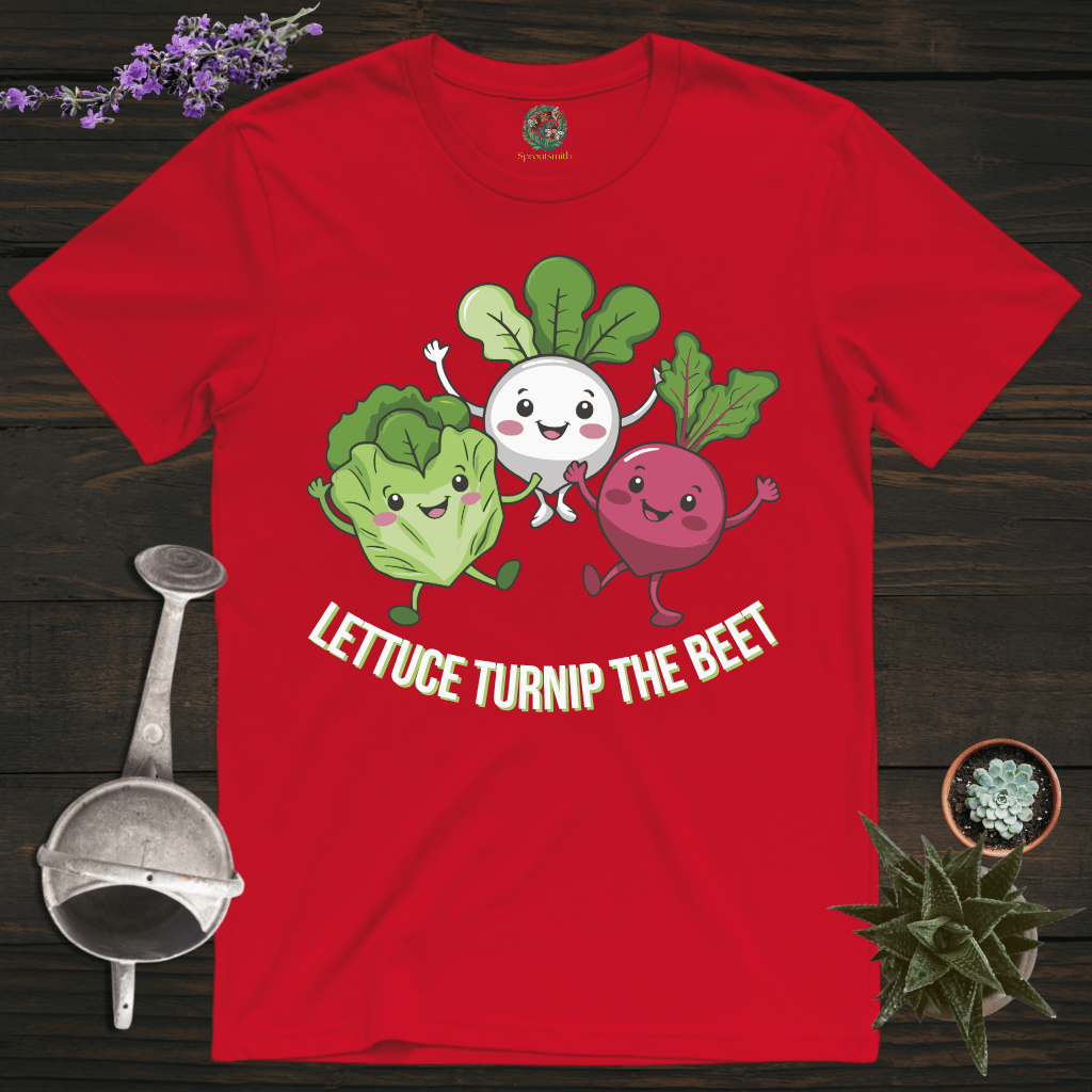 Sproutsmith T-Shirt Red / S Lettuce Turnip the Beet T-Shirt