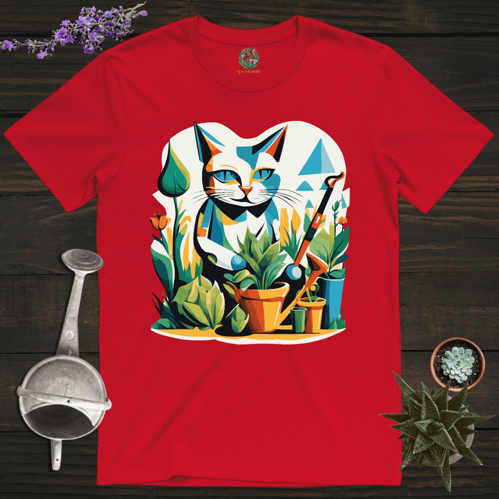 Sproutsmith T-Shirt Red / S Lucky Cat T-Shirt