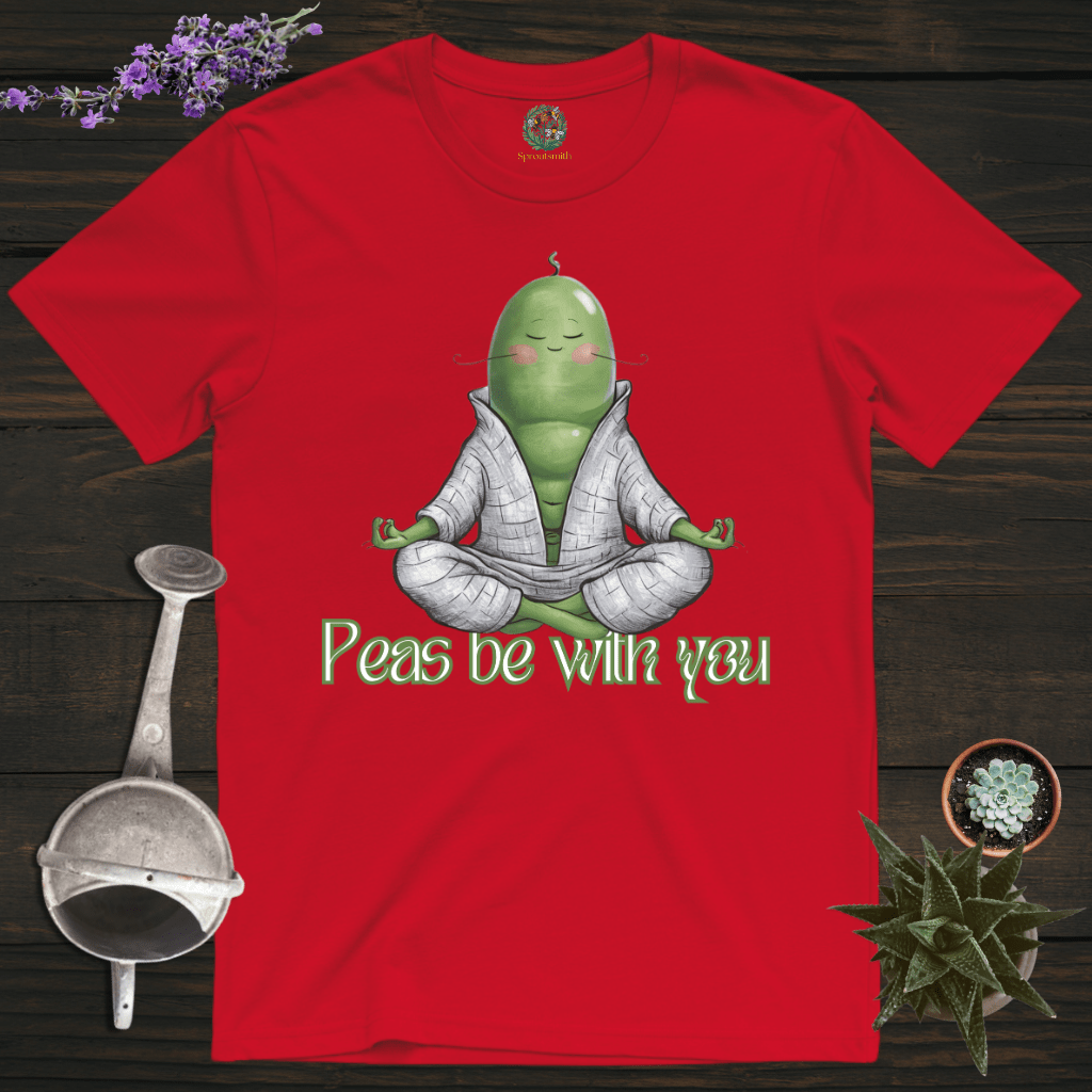 Sproutsmith T-Shirt Red / S Peas Be With You T-Shirt
