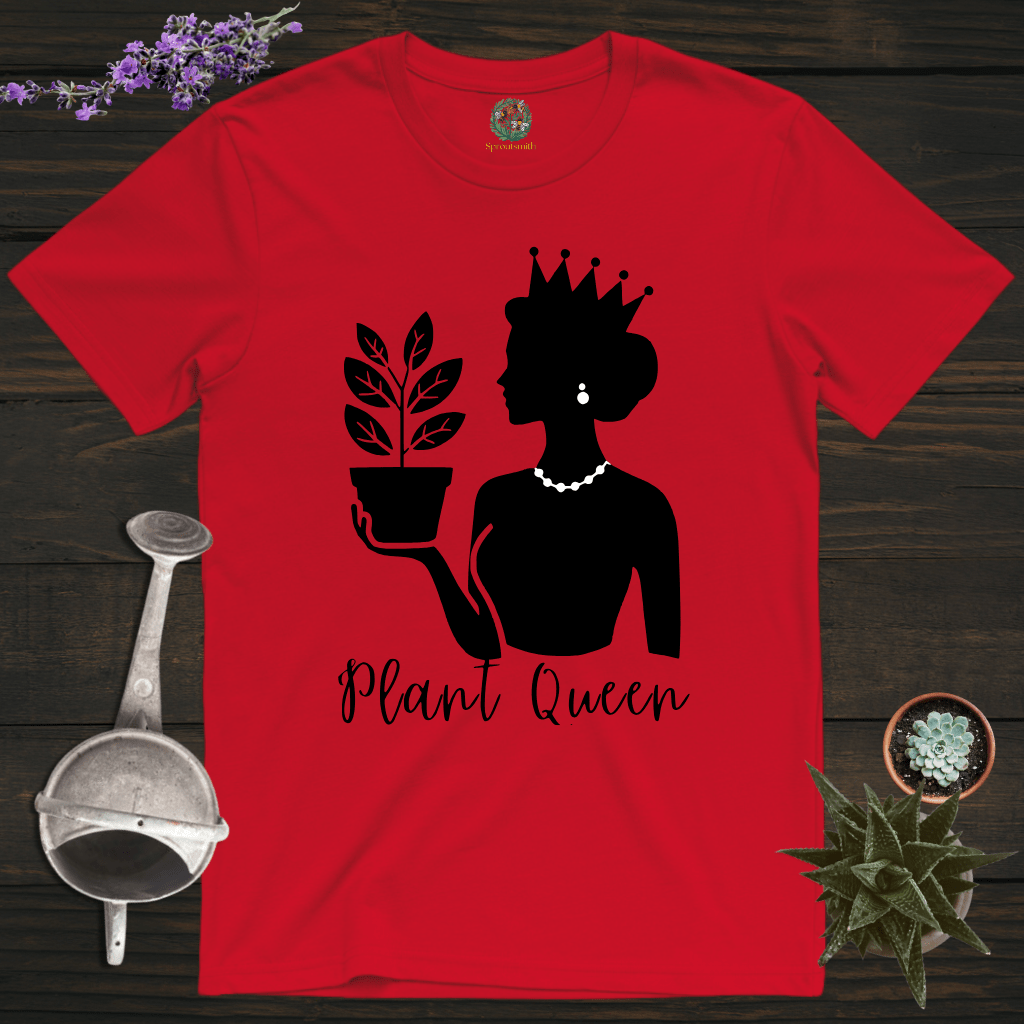 Sproutsmith T-Shirt Red / S Plant Queen T-Shirt