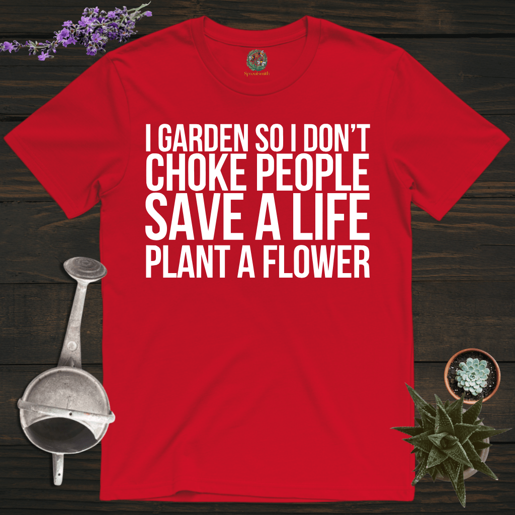 Sproutsmith T-Shirt Red / S Save a Life T-Shirt