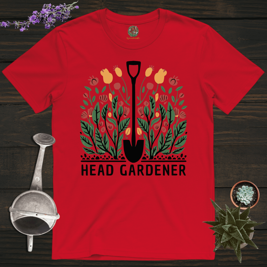 Sproutsmith T-Shirt Red / S The Head Gardener T-Shirt
