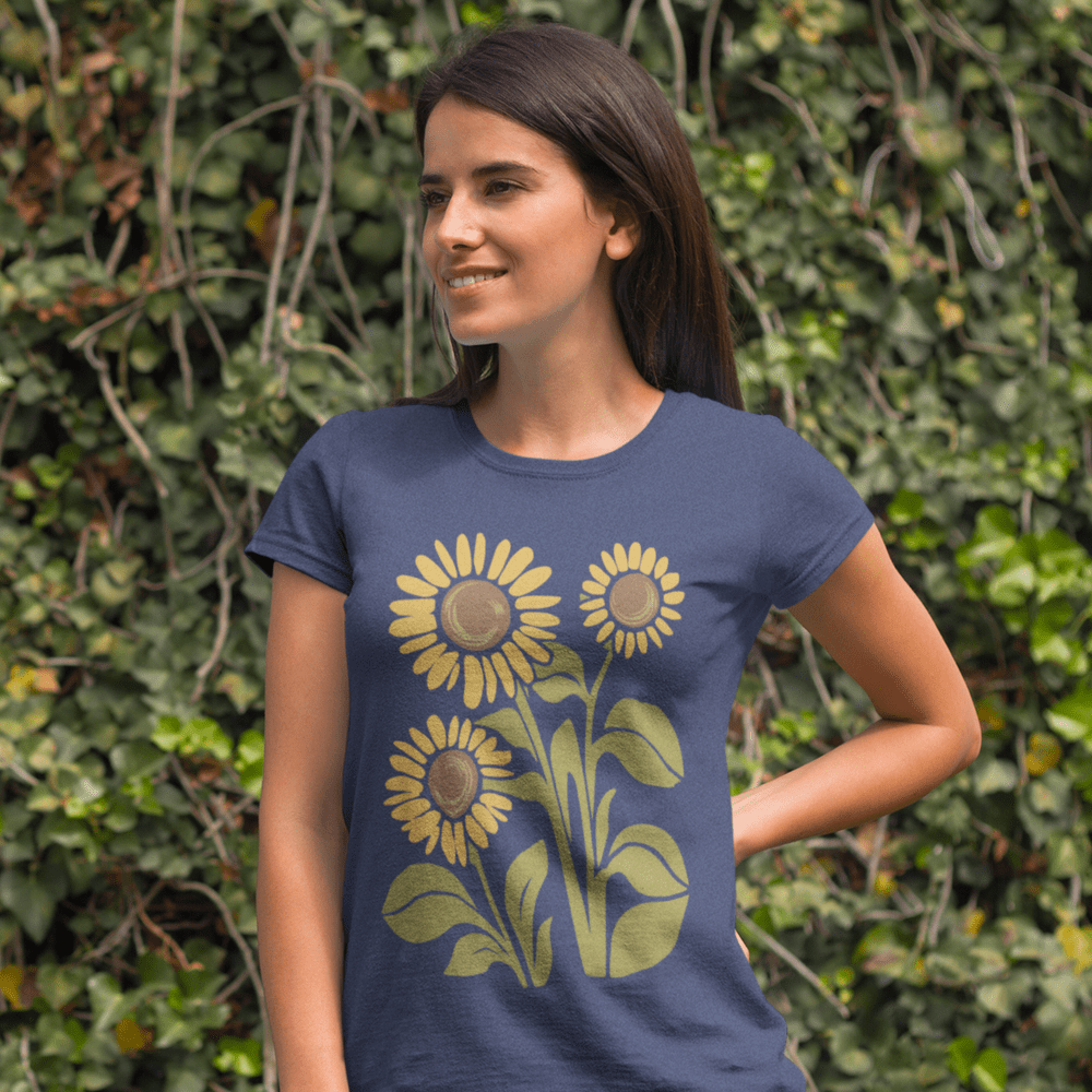 Sproutsmith T-Shirt Retro Sunflowers T-Shirt
