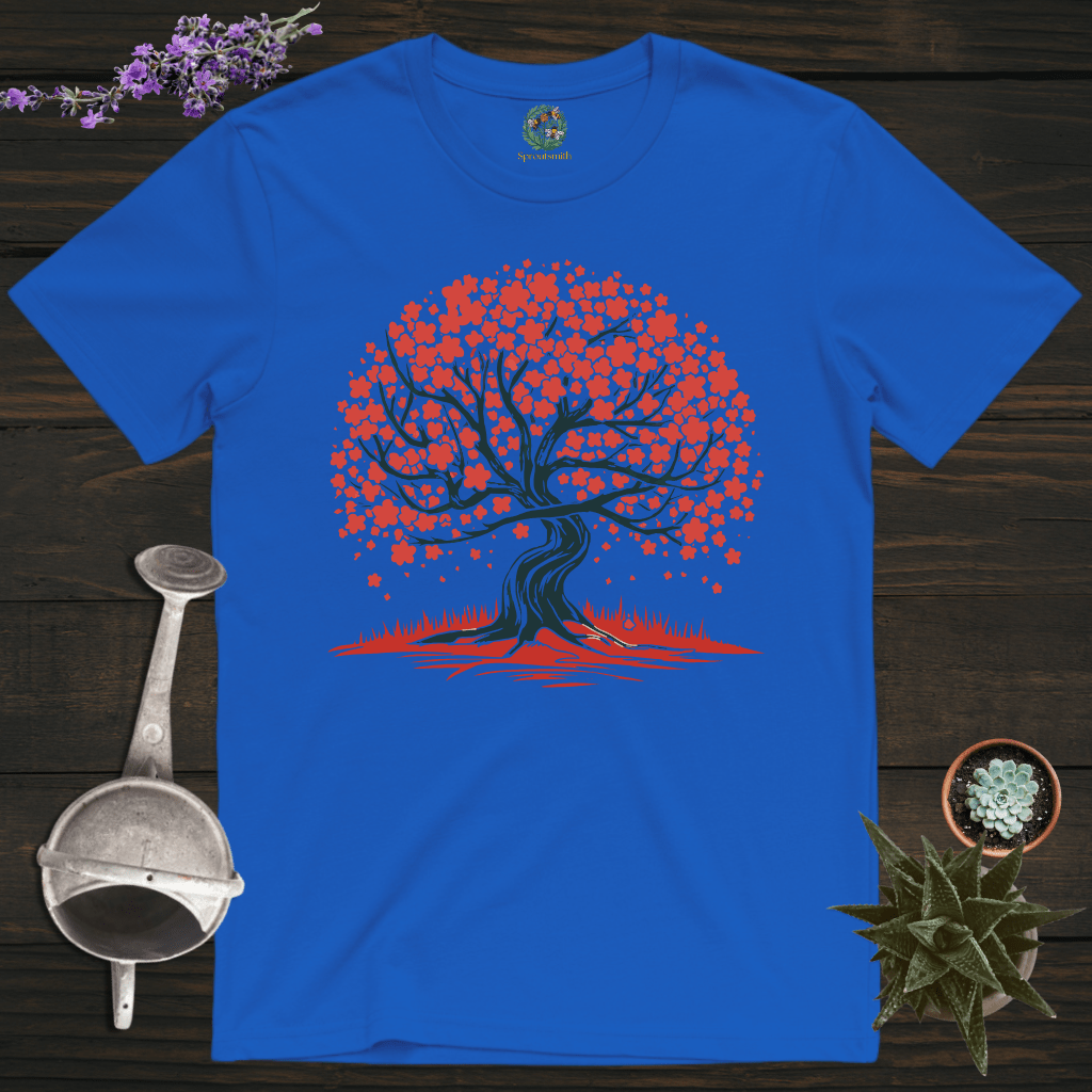 Sproutsmith T-Shirt Royal / S Cherry Blossom T-Shirt