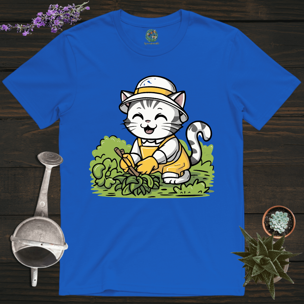 Sproutsmith T-Shirt Royal / S Garden Cat T-Shirt