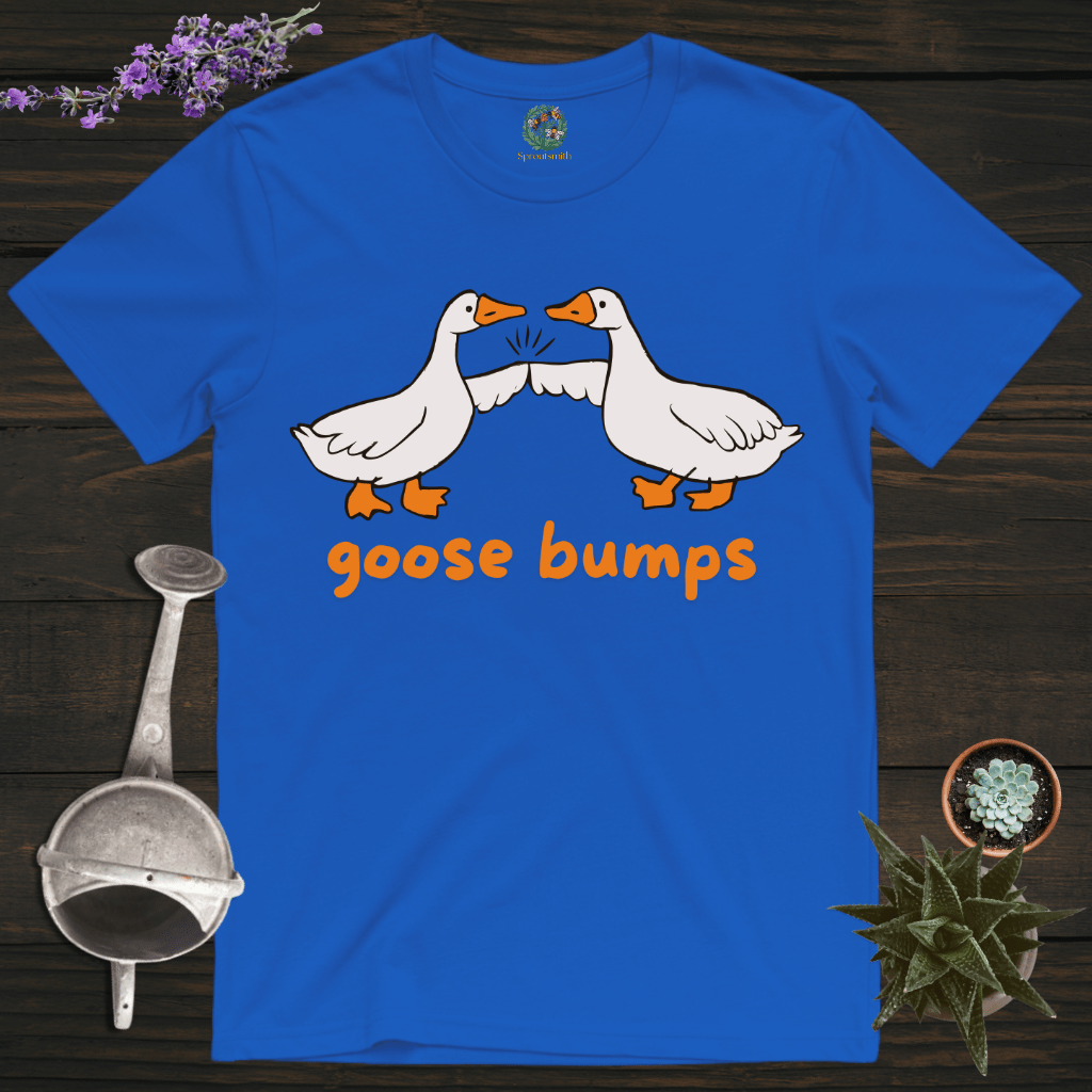 Sproutsmith T-Shirt Royal / S Goose Bumps T-Shirt