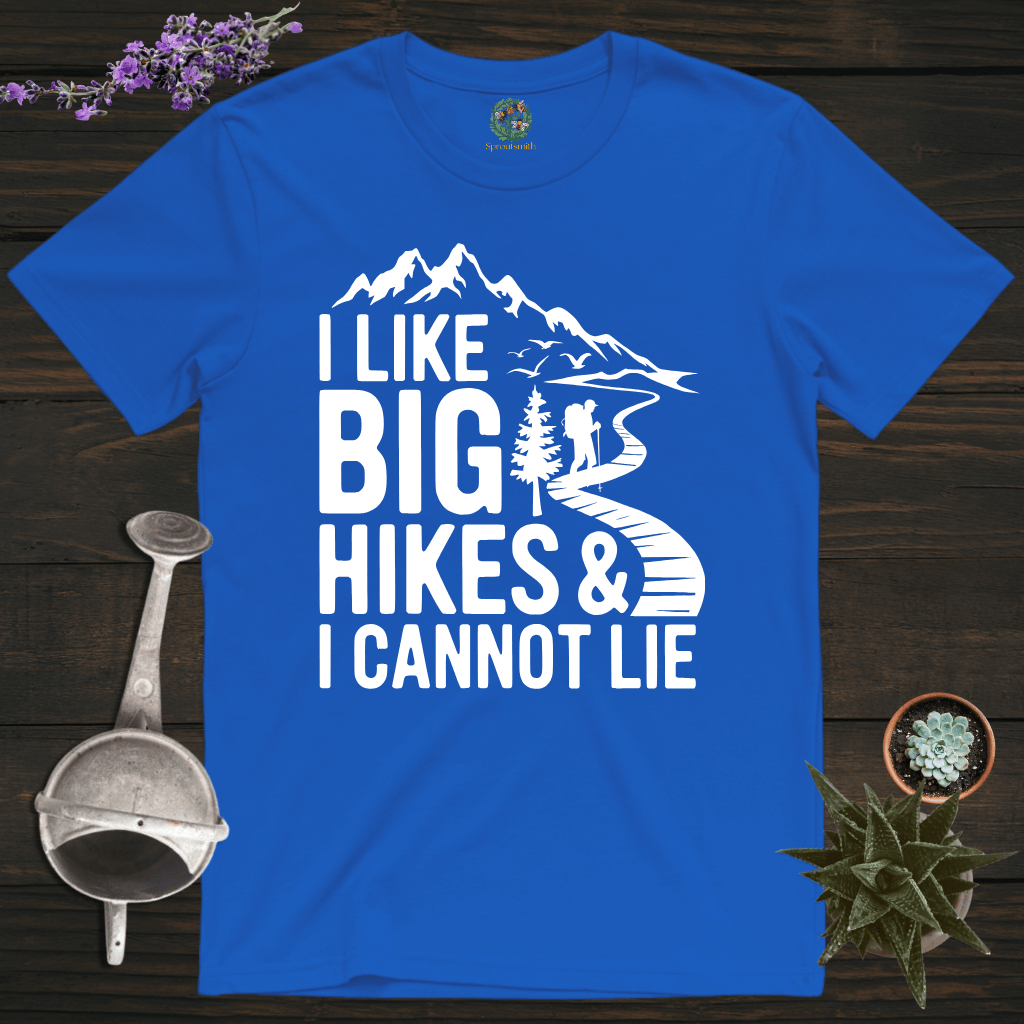 Sproutsmith T-Shirt Royal / S I Like Big Hikes T-Shirt