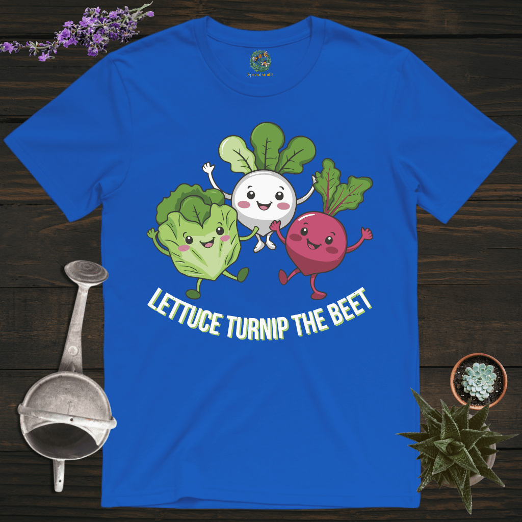 Sproutsmith T-Shirt Royal / S Lettuce Turnip the Beet T-Shirt