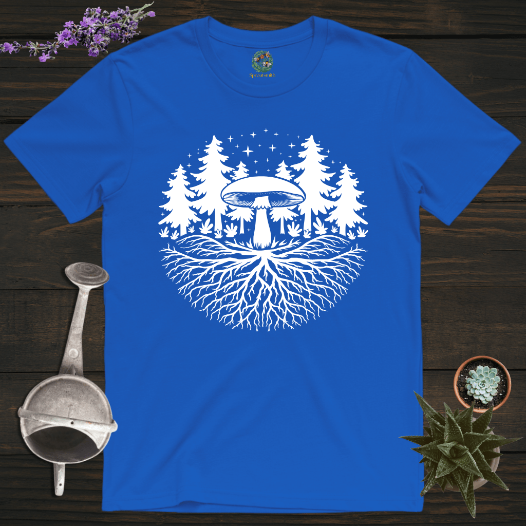 Sproutsmith T-Shirt Royal / S Midnight Mycelium T-Shirt