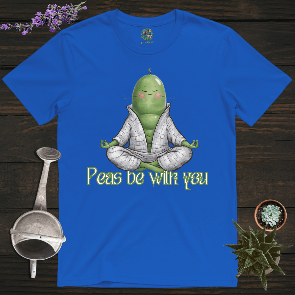 Sproutsmith T-Shirt Royal / S Peas Be With You T-Shirt