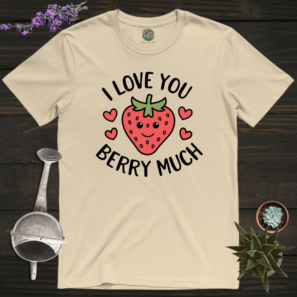 Sproutsmith T-Shirt Sand / S I Love You Berry Much T-Shirt