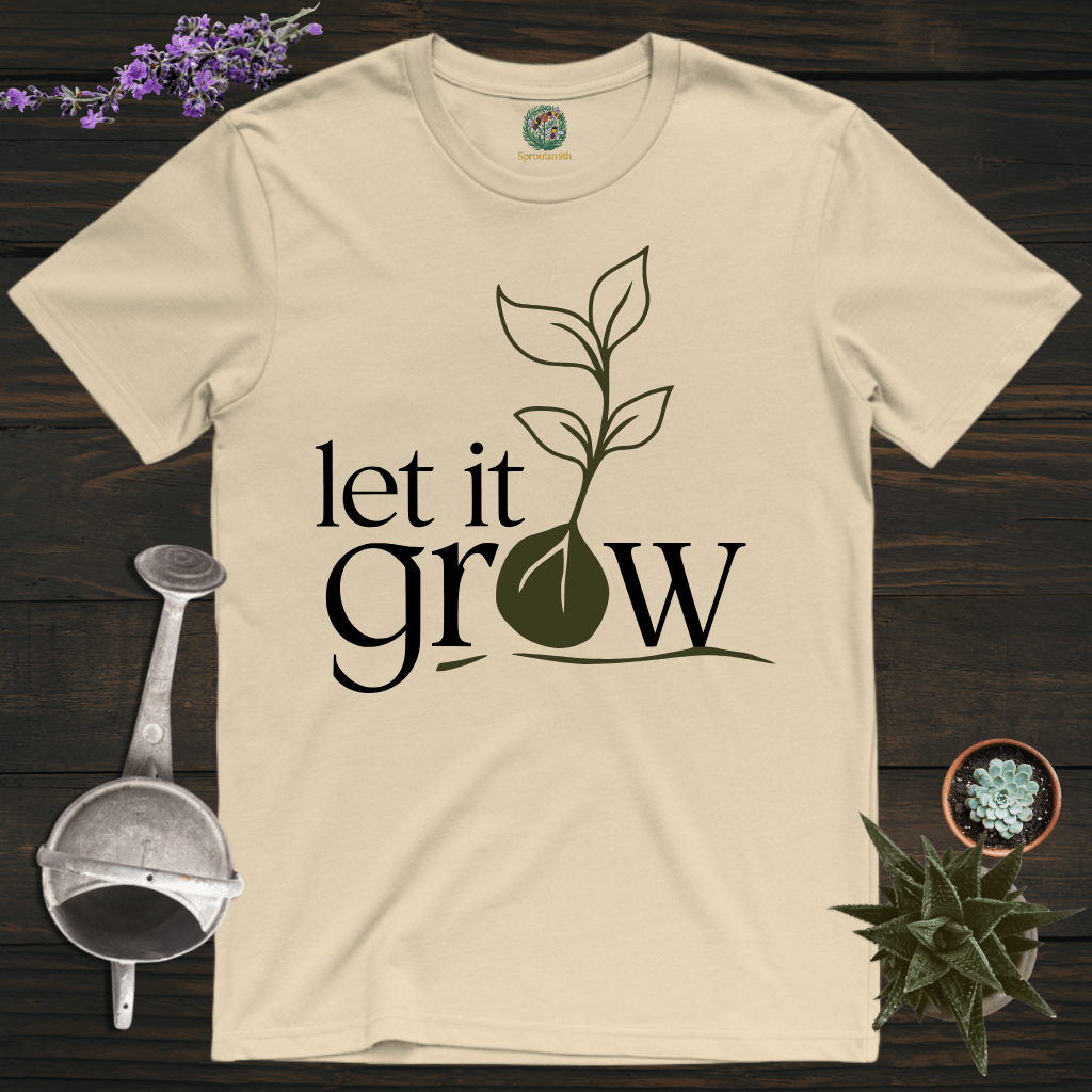Sproutsmith T-Shirt Sand / S Let It Grow T-Shirt