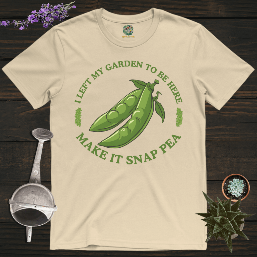 Sproutsmith T-Shirt Sand / S Make It Snap Pea T-Shirt