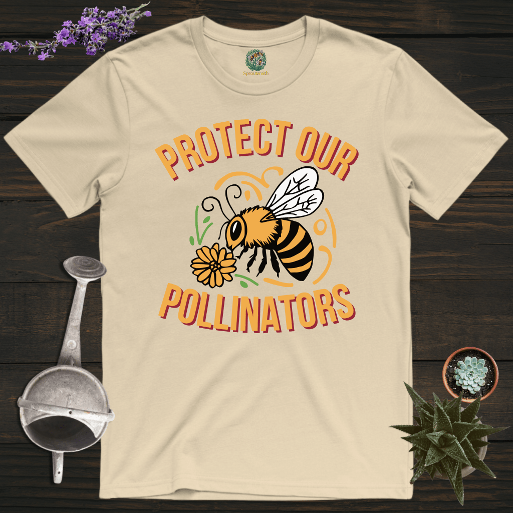 Sproutsmith T-Shirt Sand / S Protect Our Pollinators T-Shirt