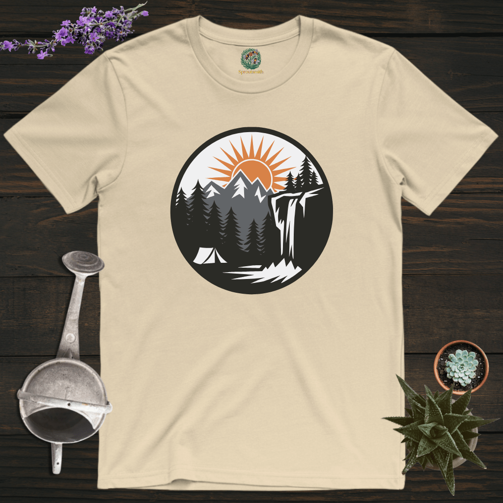 Sproutsmith T-Shirt Sand / S Sunset at Camp T-Shirt