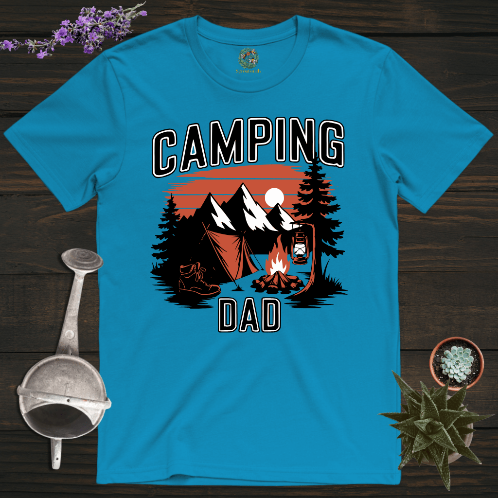 Sproutsmith T-Shirt Sapphire / S Camping Dad T-Shirt
