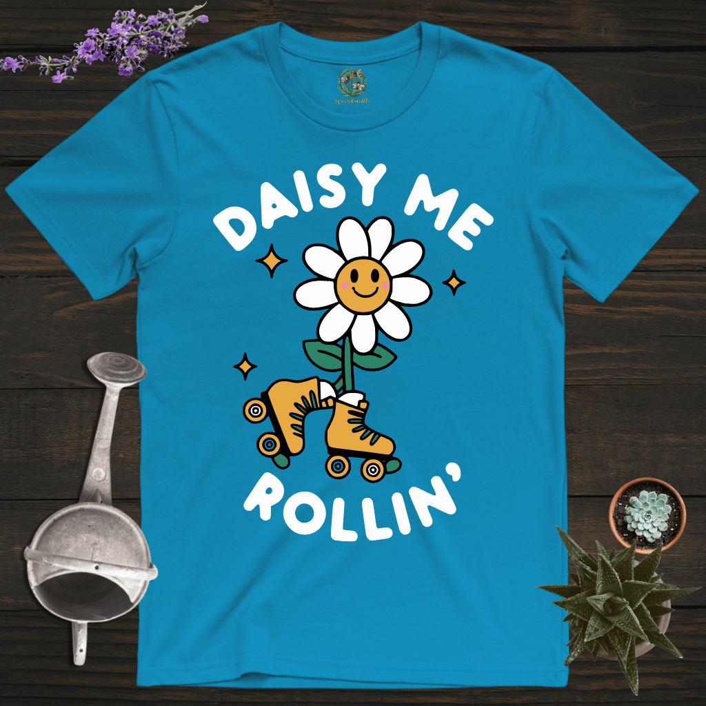 Sproutsmith T-Shirt Sapphire / S Daisy Me Rolling T-Shirt