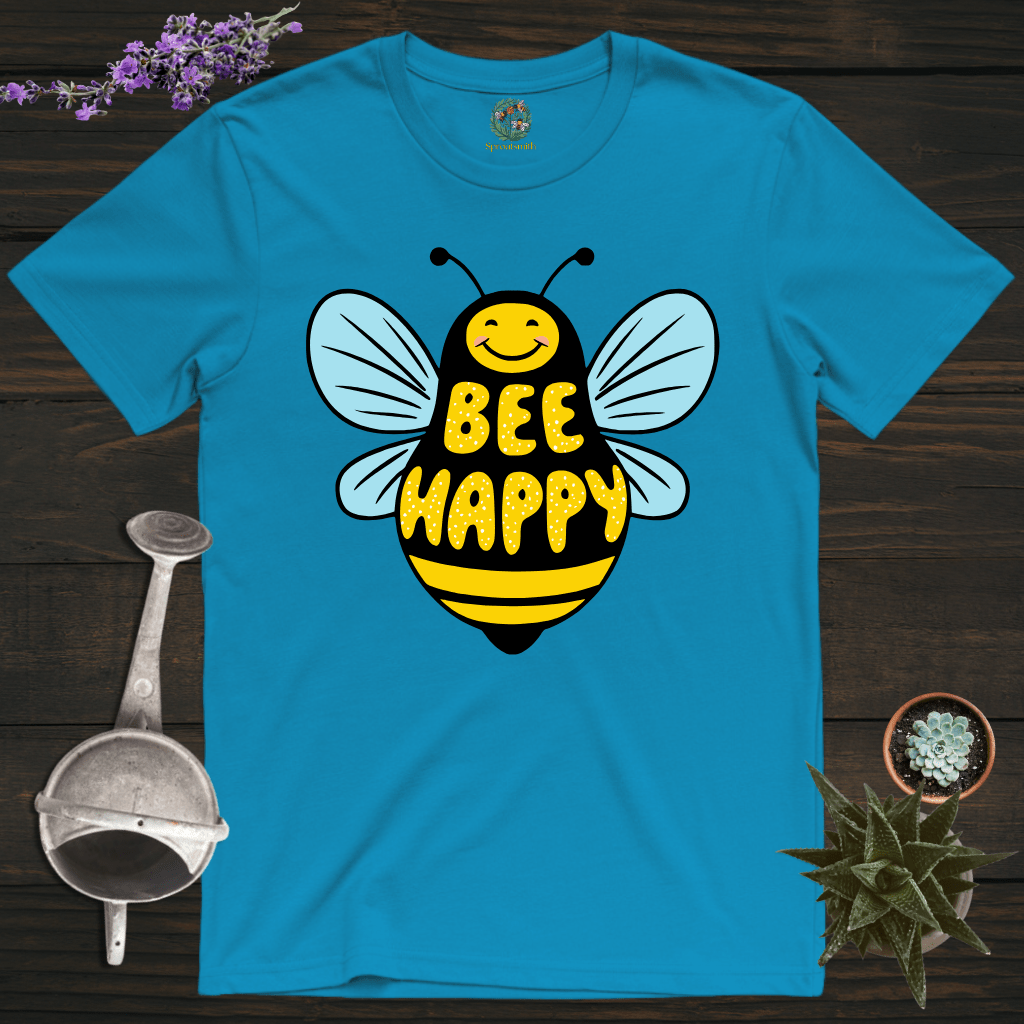 Sproutsmith T-Shirt Sapphire / S Happy Bee T-Shirt