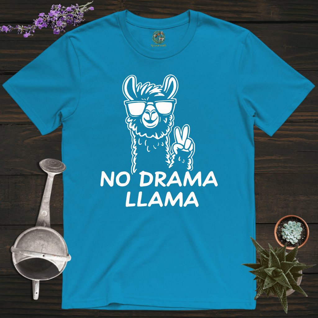 Sproutsmith T-Shirt Sapphire / S No Drama Llama T-Shirt