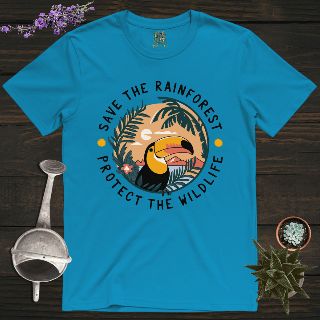 Sproutsmith T-Shirt Sapphire / S Protect the Wildlife T-Shirt