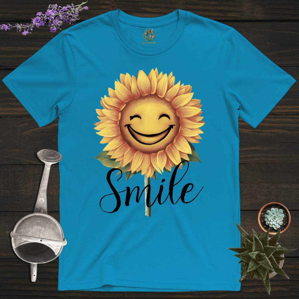 Sproutsmith T-Shirt Sapphire / S Smile Sunflower T-Shirt