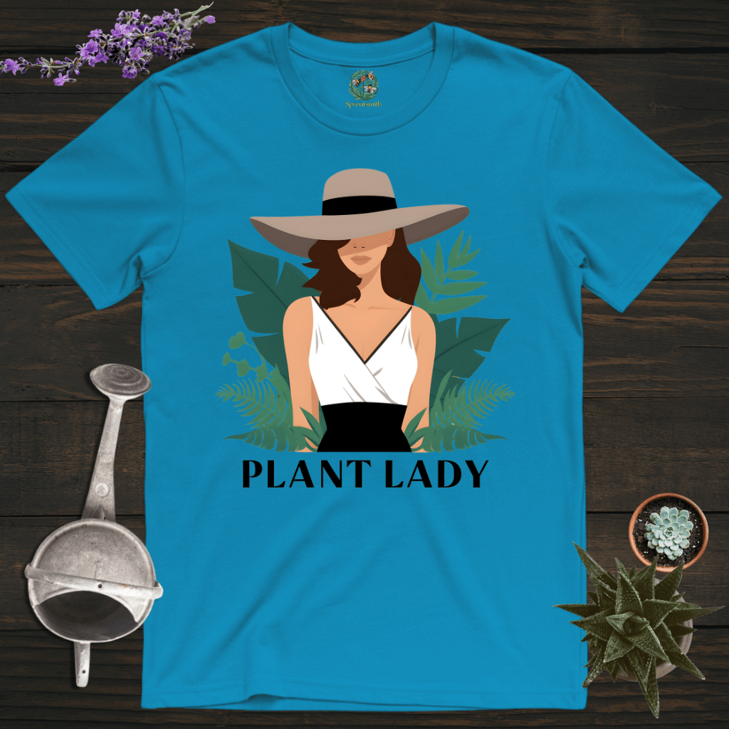 Sproutsmith T-Shirt Sapphire / S The Plant Lady T-Shirt