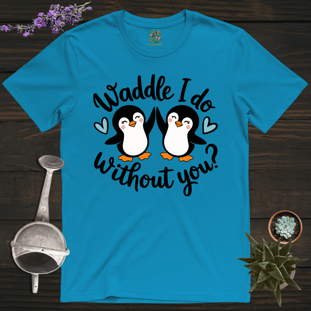 Sproutsmith T-Shirt Sapphire / S Waddle I Do T-Shirt