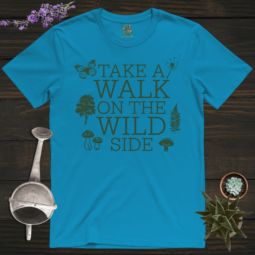 Sproutsmith T-Shirt Sapphire / S Walk On the Wild Side T-Shirt