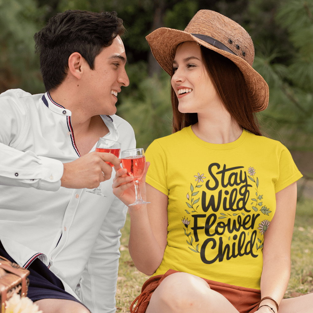 Sproutsmith T-Shirt Stay Wild Flower Child T-Shirt