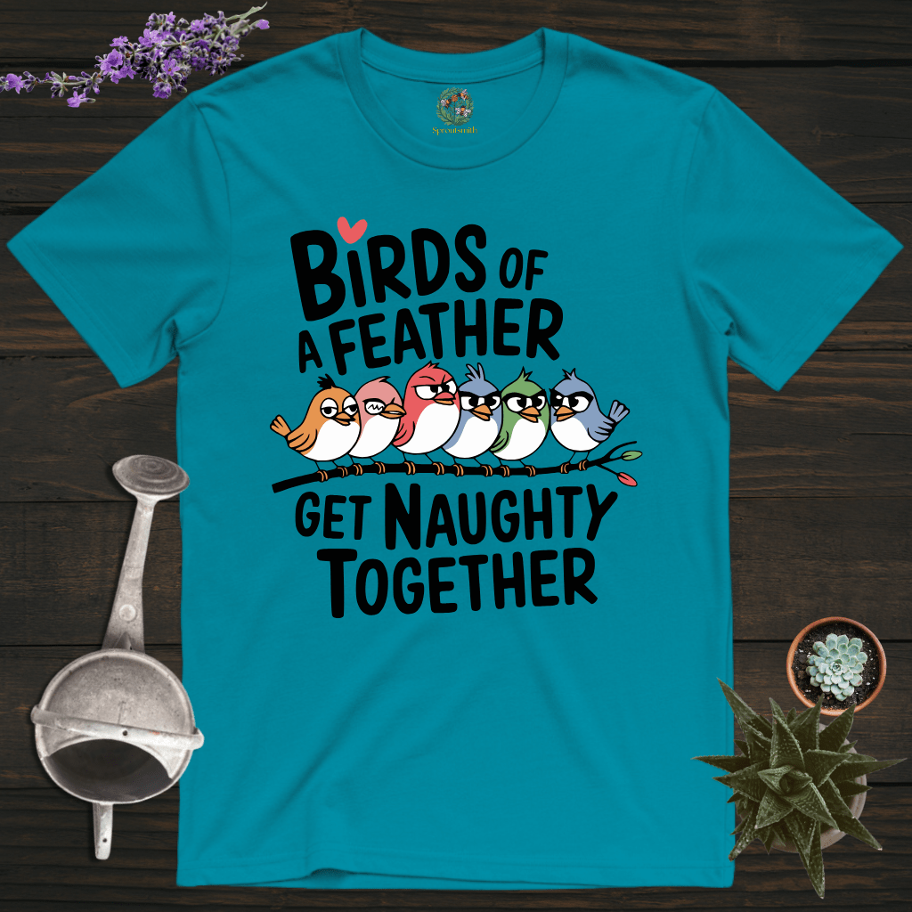 Sproutsmith T-Shirt Tropical Blue / S Birds of a Feather T-Shirt