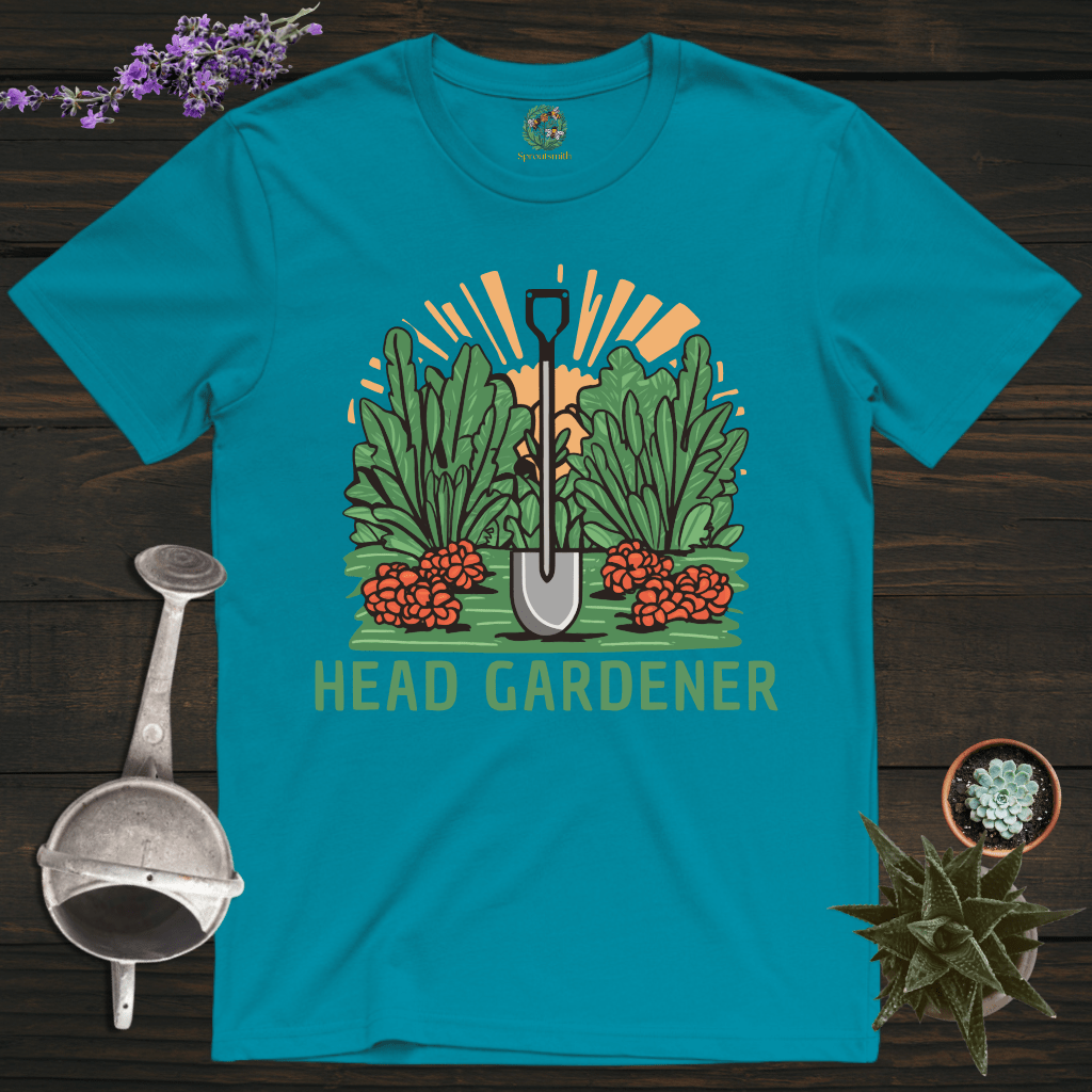 Sproutsmith T-Shirt Tropical Blue / S Head Gardener T-Shirt