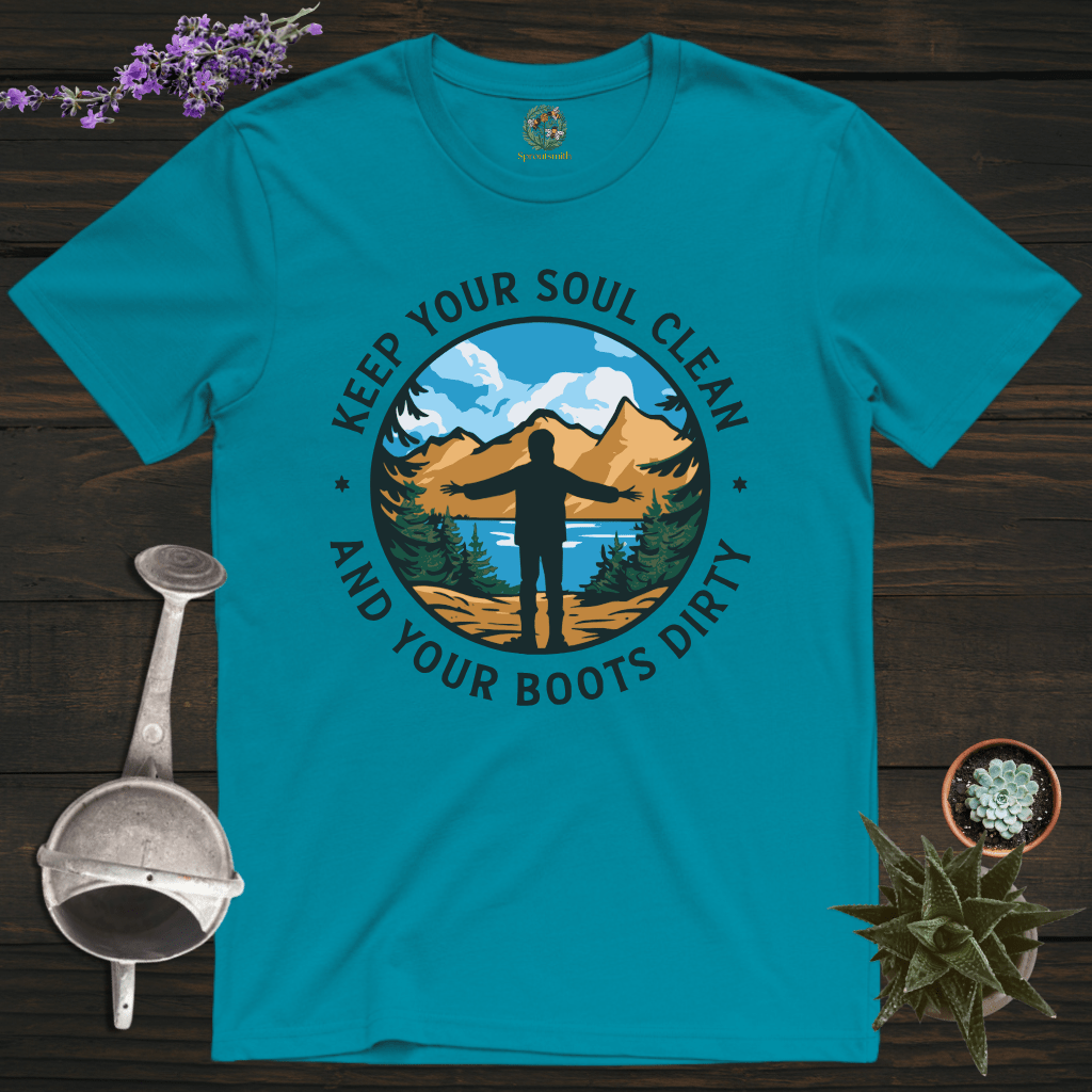 Sproutsmith T-Shirt Tropical Blue / S Keep Your Soul Clean T-Shirt