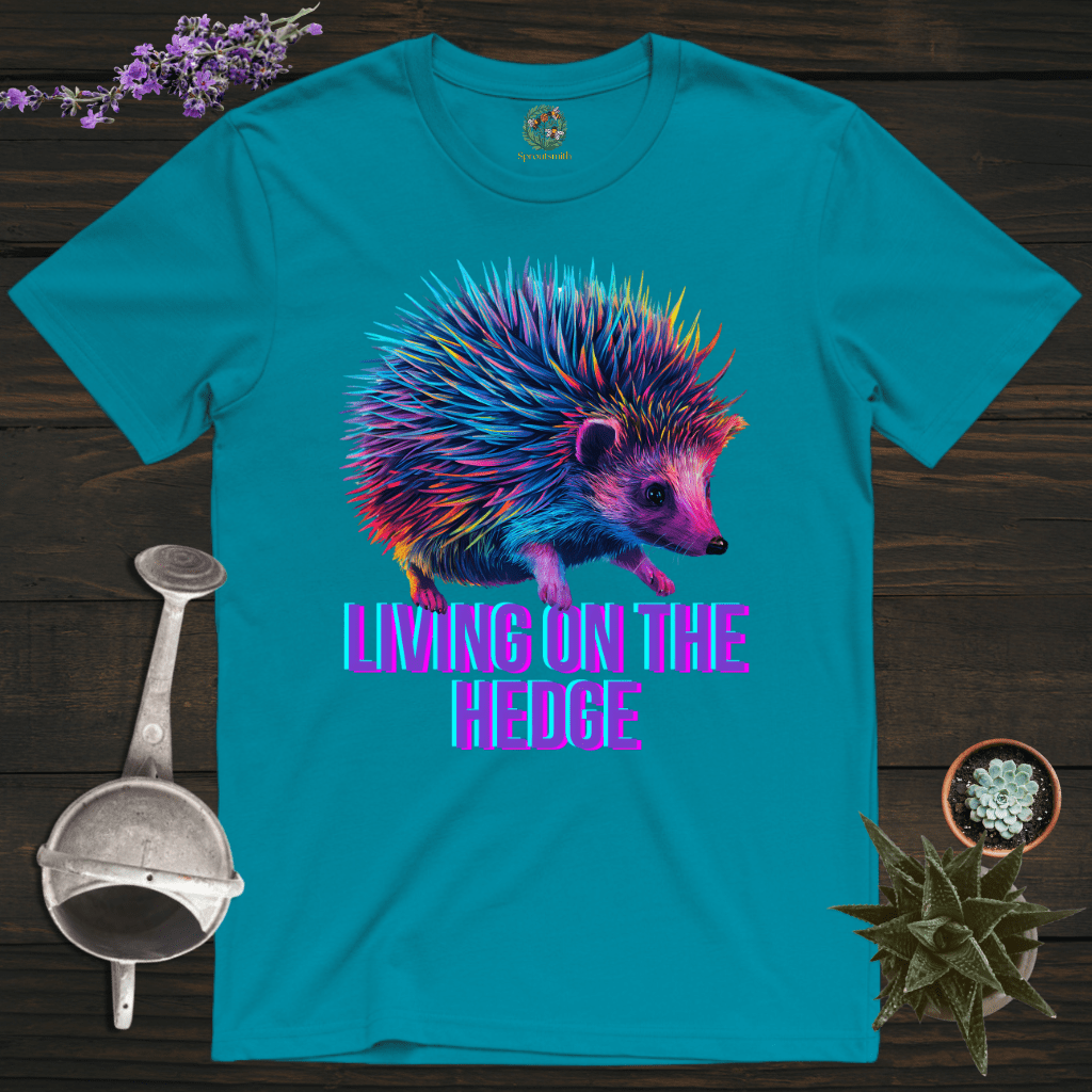 Sproutsmith T-Shirt Tropical Blue / S Living on the Hedge T-Shirt
