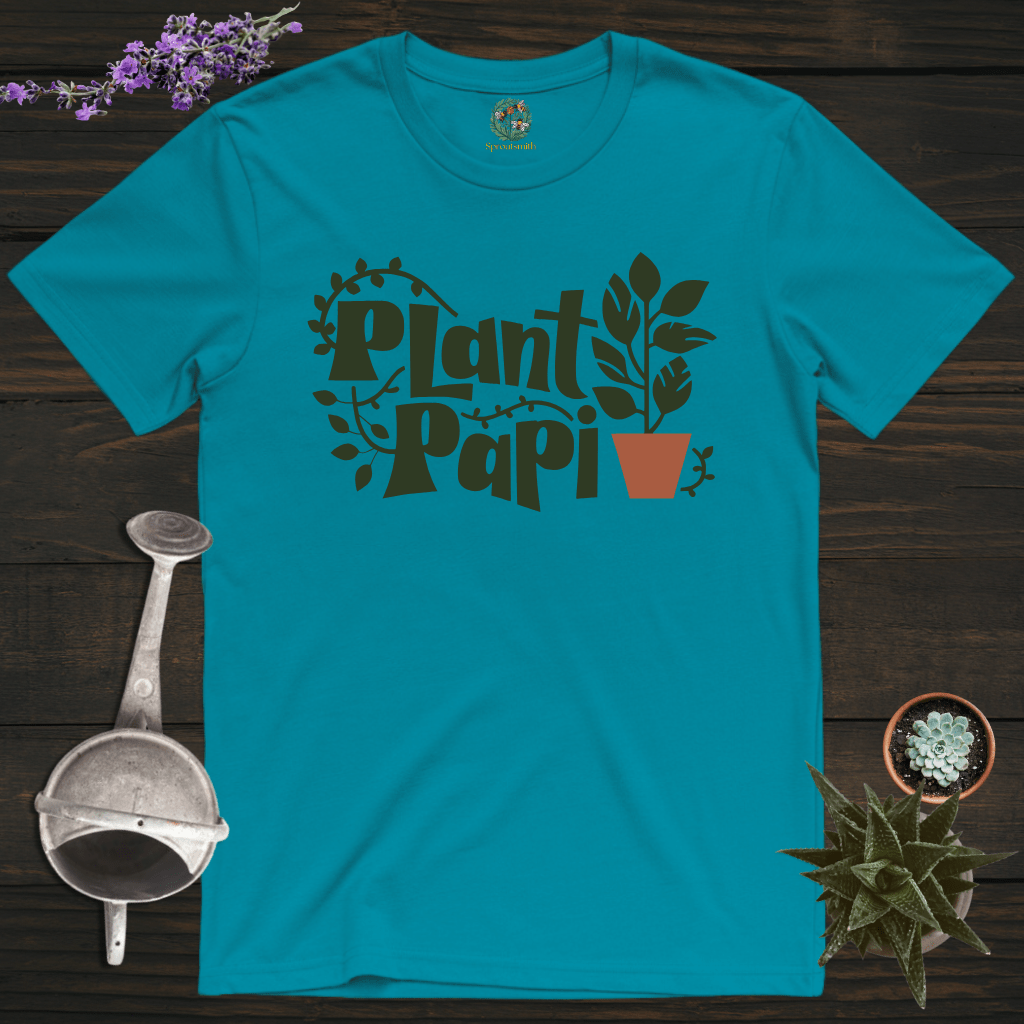 Sproutsmith T-Shirt Tropical Blue / S The Plant Papi T-Shirt