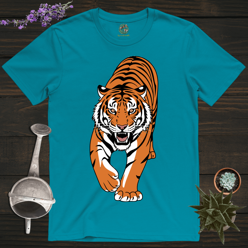 Sproutsmith T-Shirt Tropical Blue / S Tiger T-Shirt