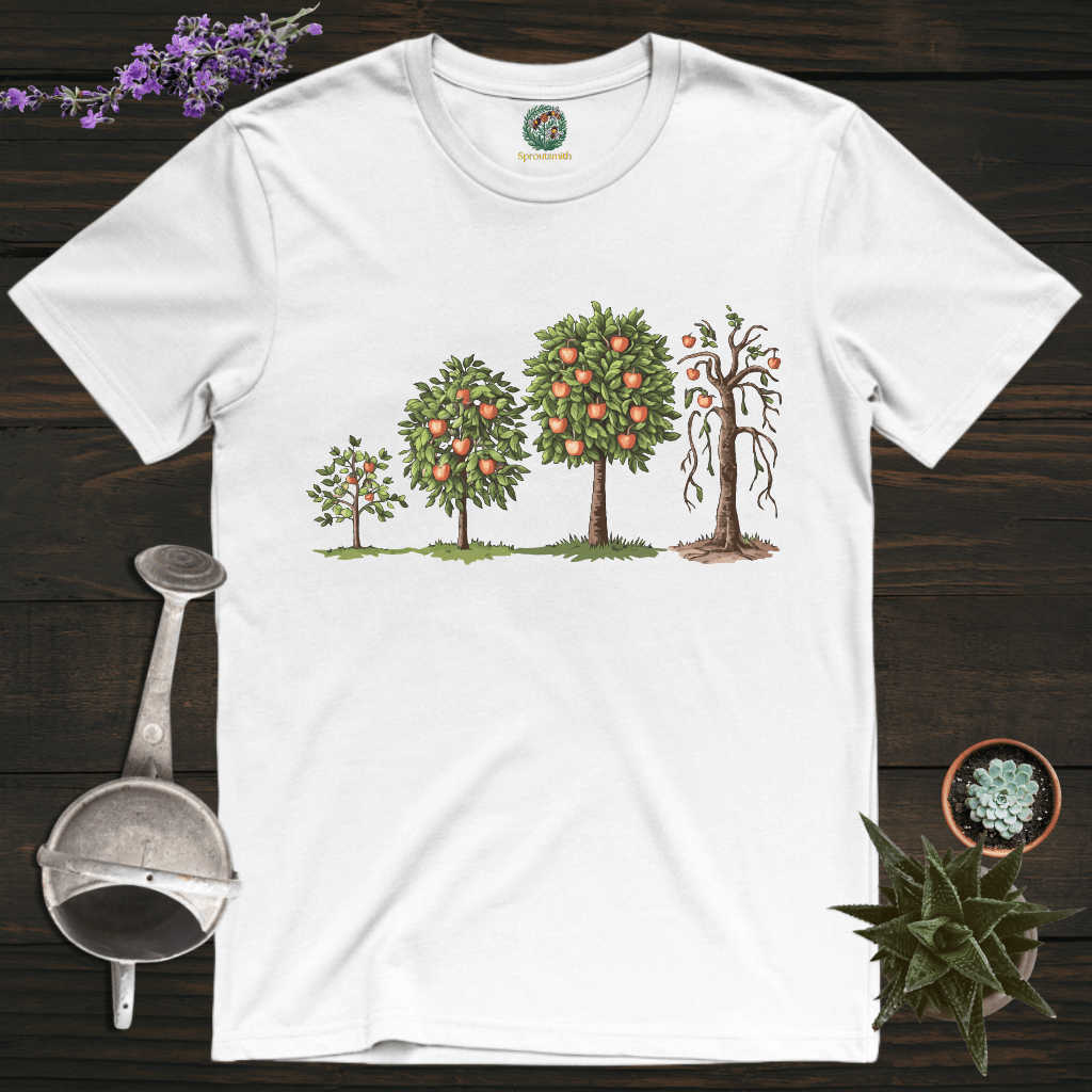 Sproutsmith T-Shirt White / S Apple Trees T-Shirt