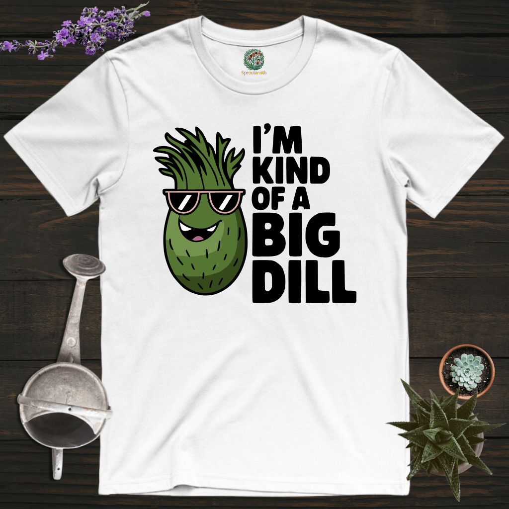 Sproutsmith T-Shirt White / S Big Dill T-Shirt